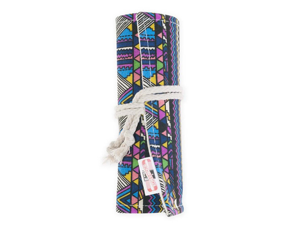 Roll pencil case - Koh-I-Noor - colorful, 36 places