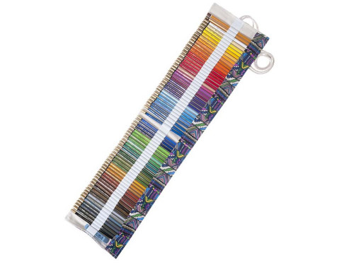 Set of watercolor Mondeluz colored pencils in a roll case - Koh-I-Noor - 72 pcs.