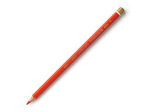 Polycolor colored pencil - Koh-I-Noor - 06, Vermilion Red