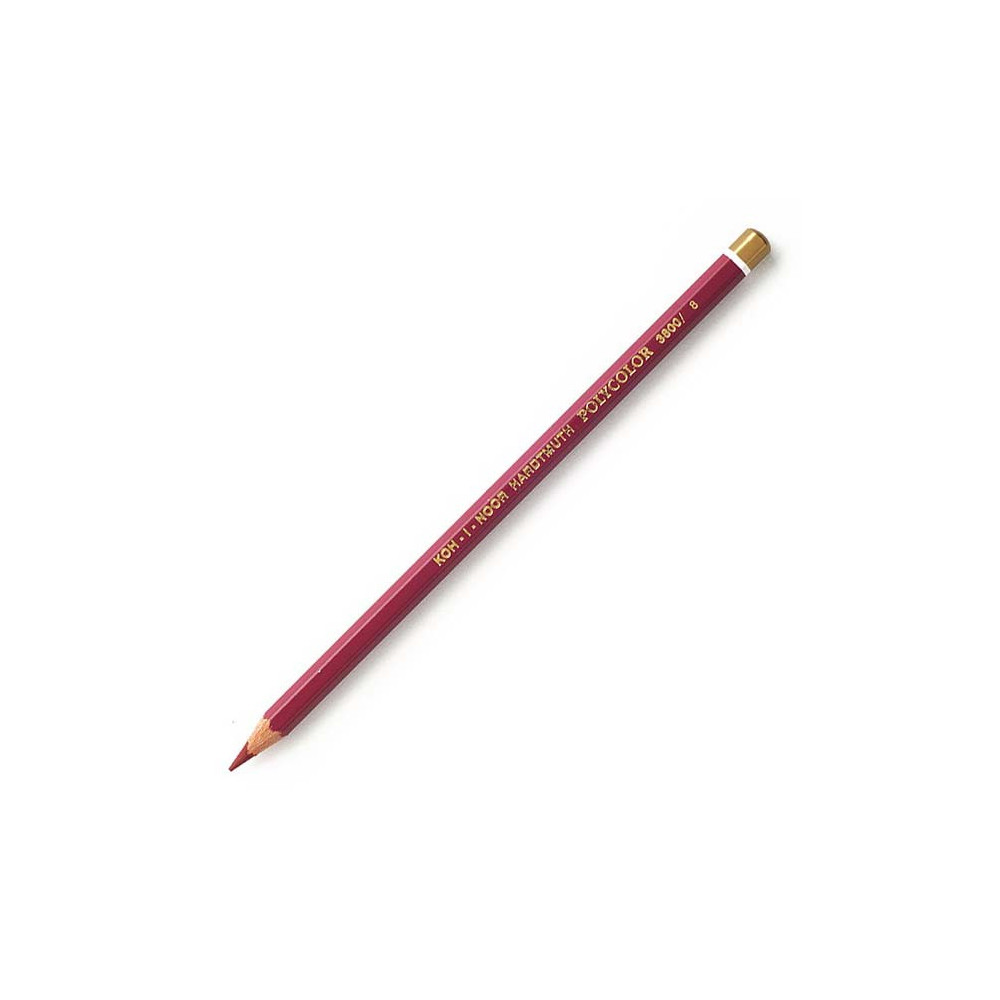 Polycolor colored pencil - Koh-I-Noor - 08, Bordeaux Red