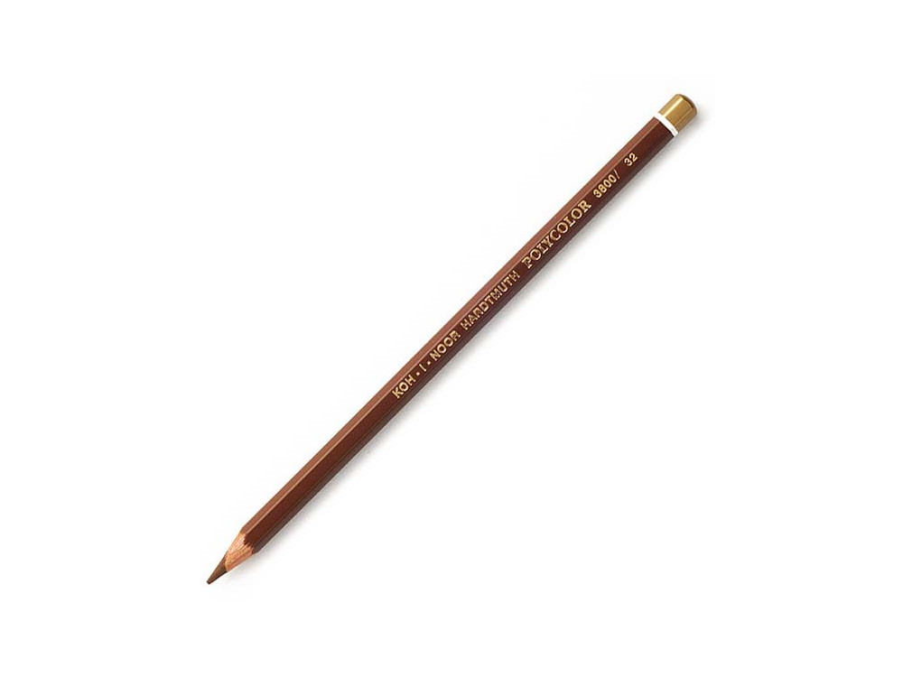 Kredka ołówkowa Polycolor - Koh-I-Noor - 32, Natural Sienna