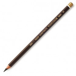 Polycolor colored pencil - Koh-I-Noor - 33, Dark Brown