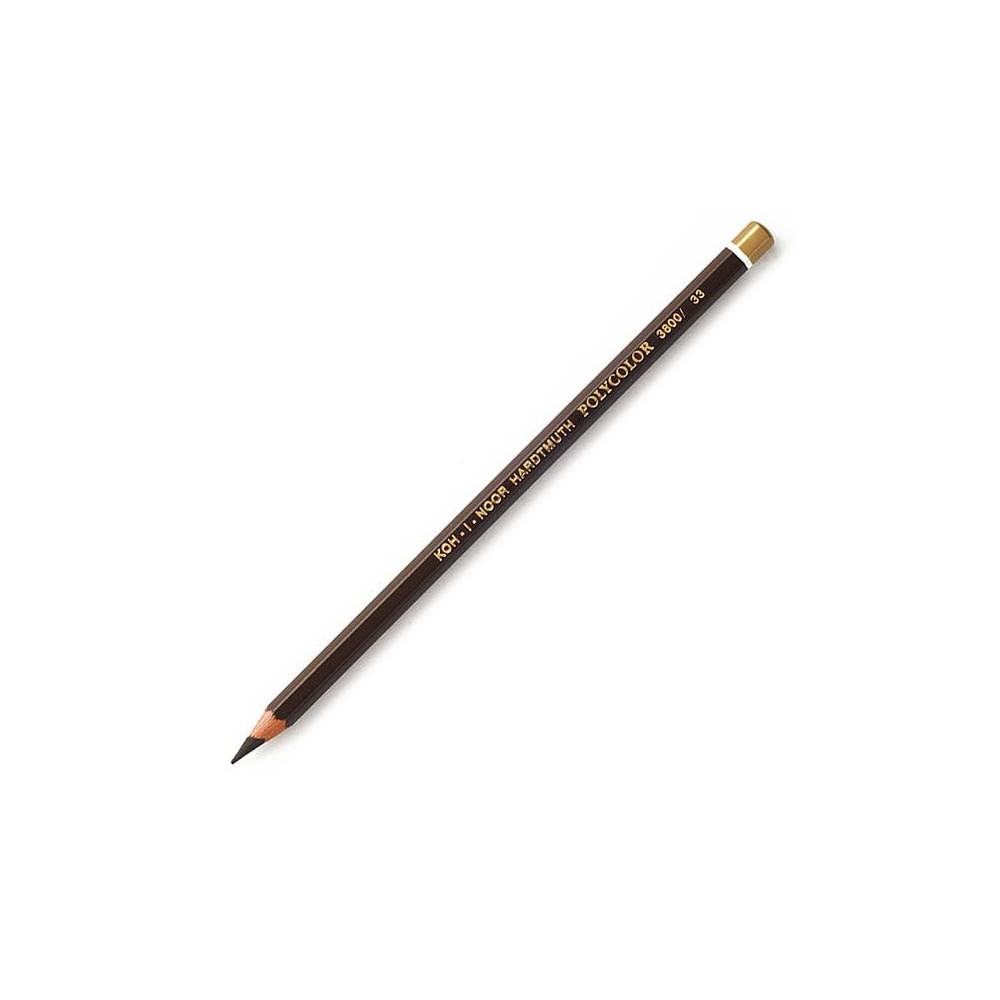 Kredka ołówkowa Polycolor - Koh-I-Noor - 33, Dark Brown