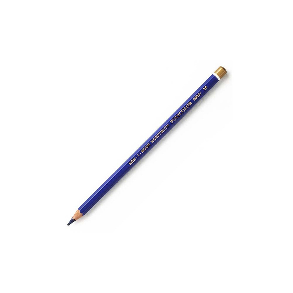 Kredka ołówkowa Polycolor - Koh-I-Noor - 55, Permanent Blue