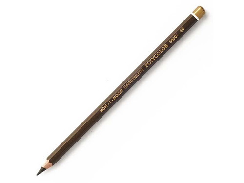 Polycolor colored pencil - Koh-I-Noor - 68, Burnt Umber