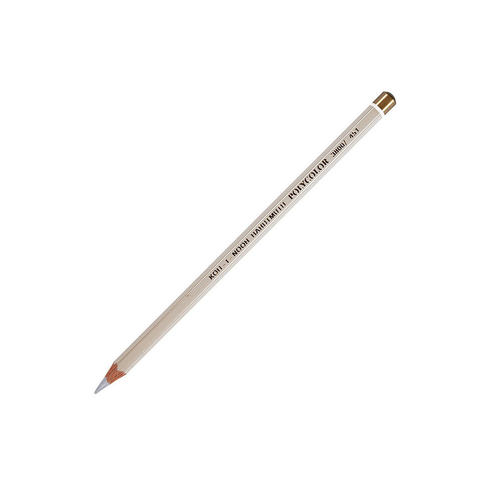 Kredka ołówkowa Polycolor - Koh-I-Noor - 451, Warm Grey 1
