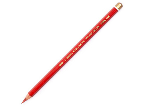 Polycolor colored pencil - Koh-I-Noor - 606, Dark Vermilion Red