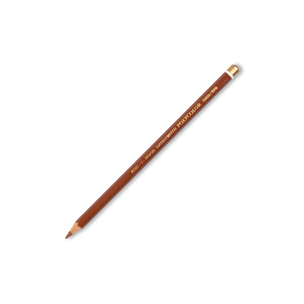 Kredka ołówkowa Polycolor - Koh-I-Noor - 820, Hazelnut Brown