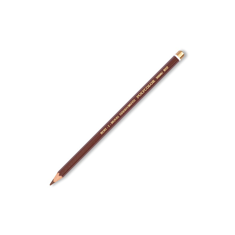 Polycolor colored pencil - Koh-I-Noor - 822, Cafe Noir Brown