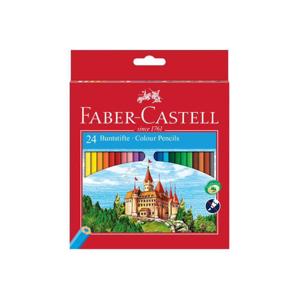 Set of Castle colored pencils - Faber-Castell - 24 pcs.