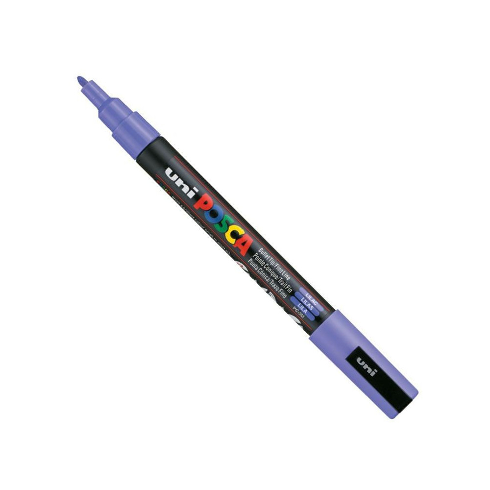 Marker Posca PC-3M - Uni - fioletowy, lilac