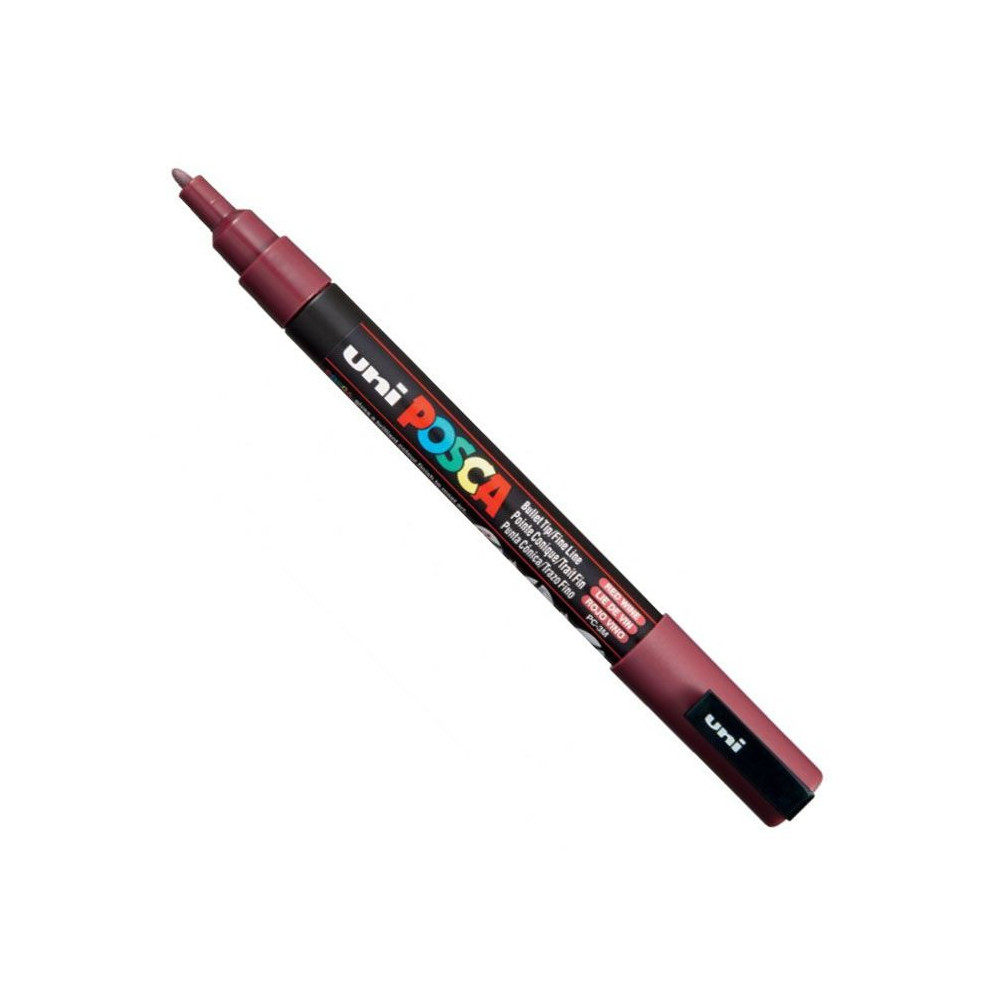 Uni Posca Paint Marker Pen PC-3M - Red Wine
