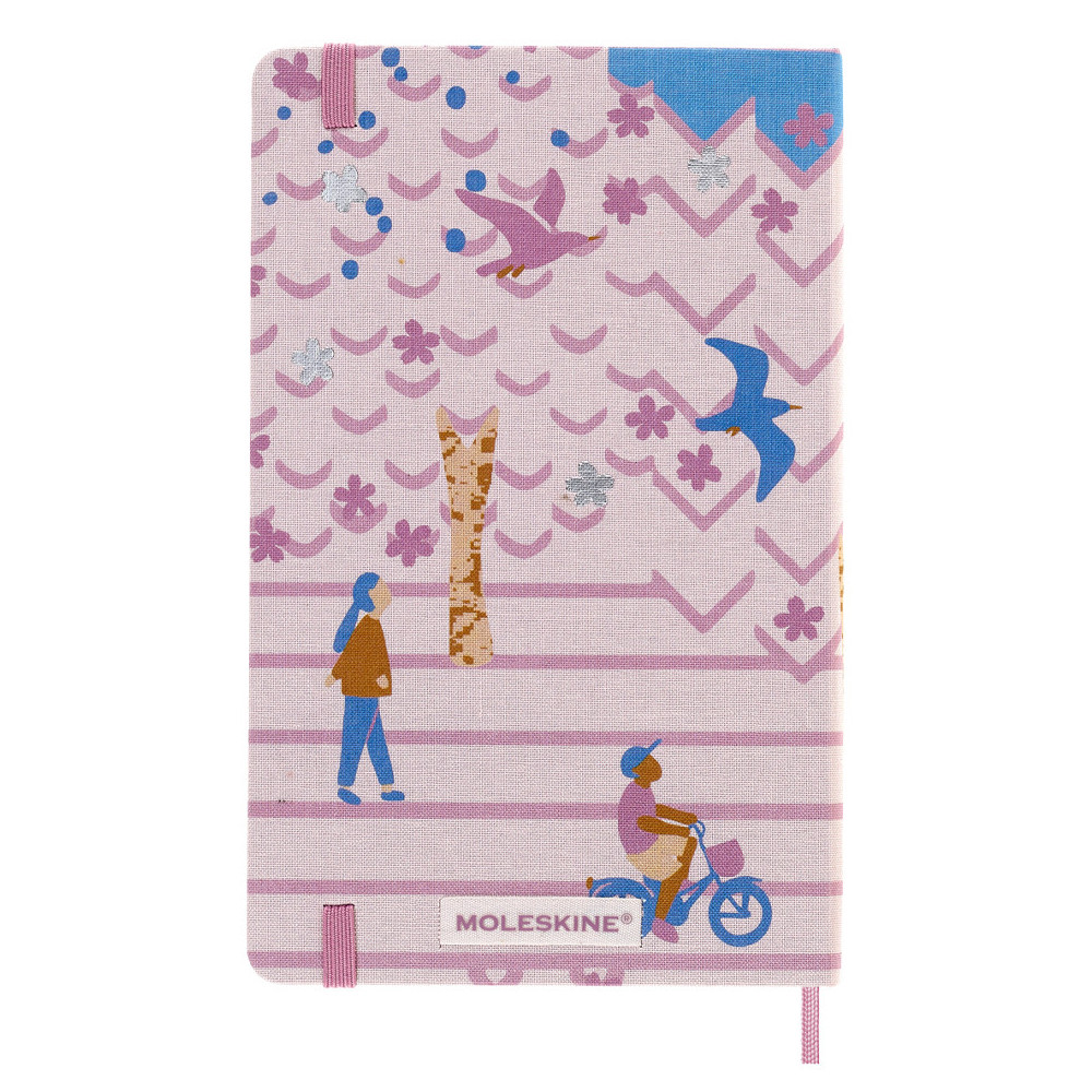 Notebook Sakura Bike - Moleskine - ruled, hard cover, L
