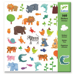 Set of stickers Animals -...