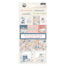 Set of stickers 10,5 x 23 cm - Piątek Trzynastego - Lady's Diary 02