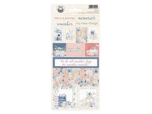 Set of stickers 10,5 x 23 cm - Piątek Trzynastego - Lady's Diary 02