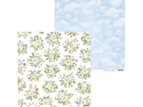 Papier do scrapbookingu 30,5 x 30,5 cm - Piątek Trzynastego - Hello Summer 02