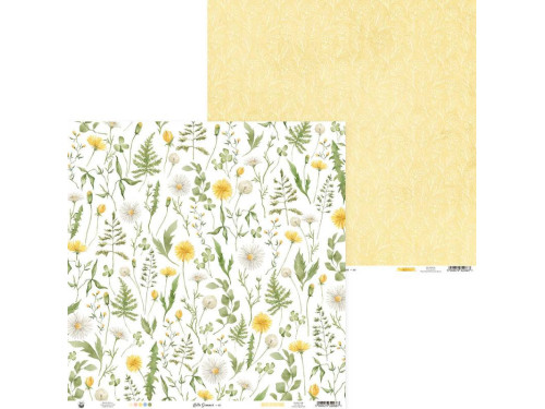 Scrapbooking paper 30,5 x 30,5 cm - Piątek Trzynastego - Hello Summer 03