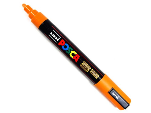 Marker Posca PC-5M - Uni - pomarańczowy, bright yellow
