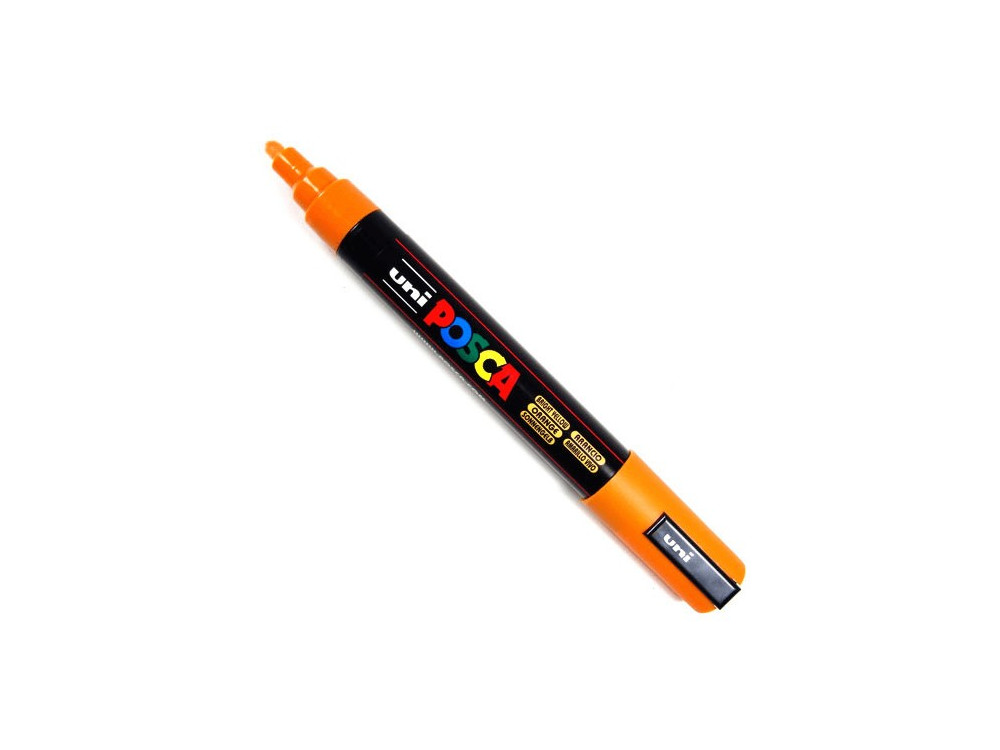 Marker Posca PC-5M - Uni - pomarańczowy, bright yellow