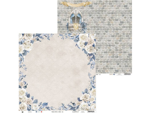 Papier do scrapbookingu 30,5 x 30,5 cm - Piątek Trzynastego - Once upon a time 06