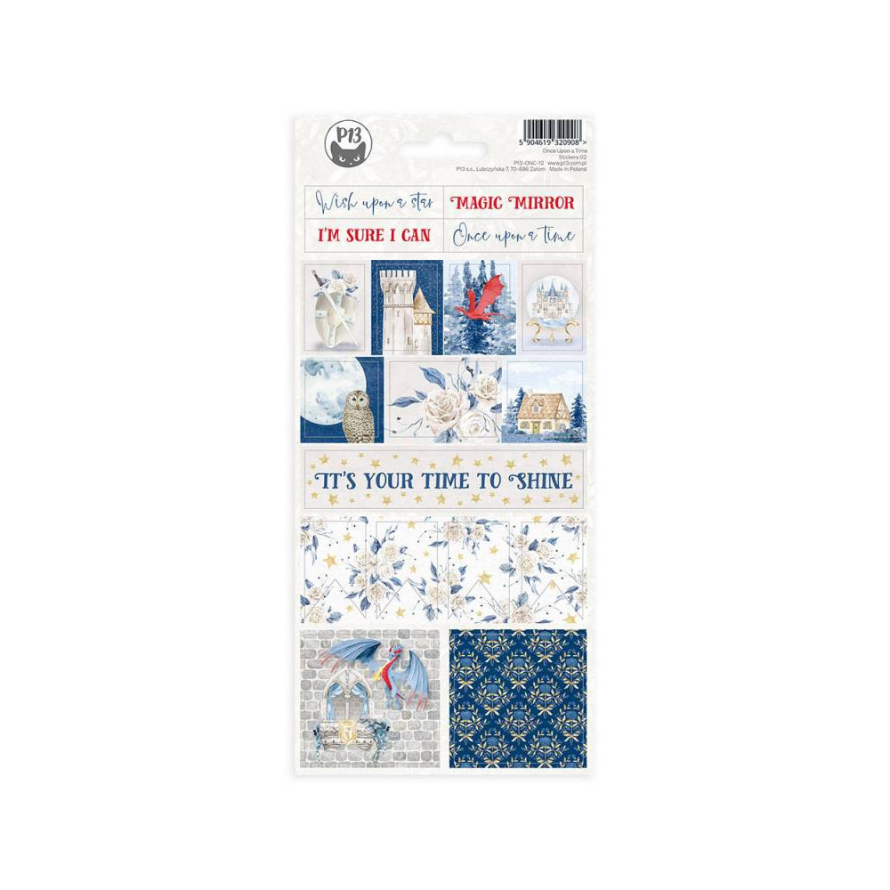 Set of stickers 10,5 x 23 cm - Piątek Trzynastego - Once upon a time 02