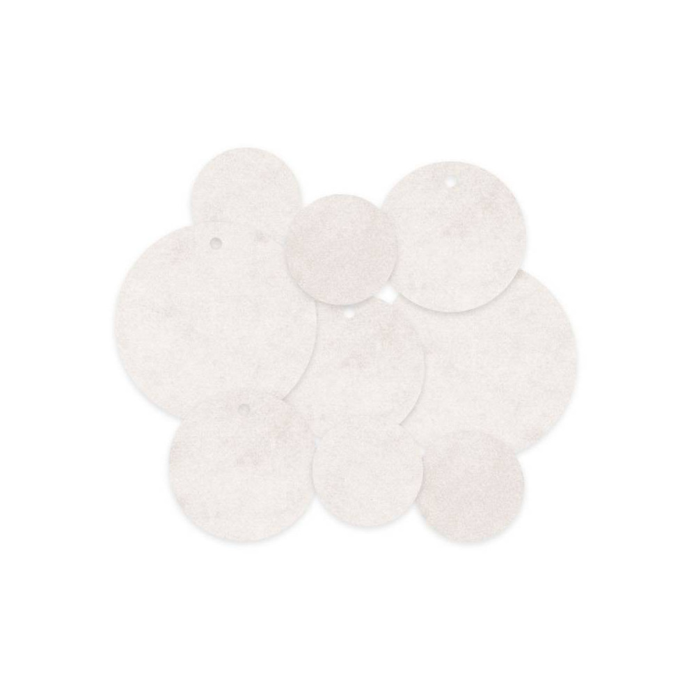 Decorative tag set - Piątek Trzynastego - Once upon a time 01, 9 pcs.