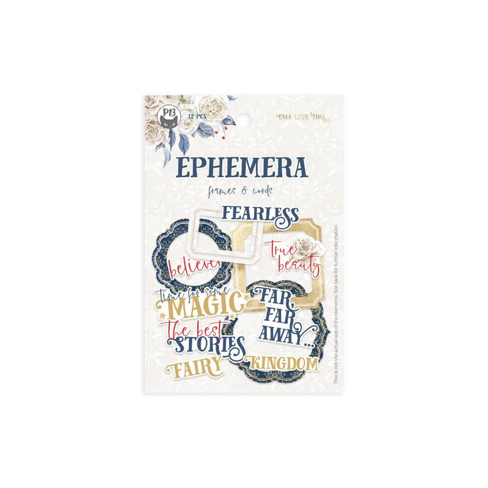 Paper die-cuts elements - Piątek Trzynastego - Once upon a time, 12 pcs.