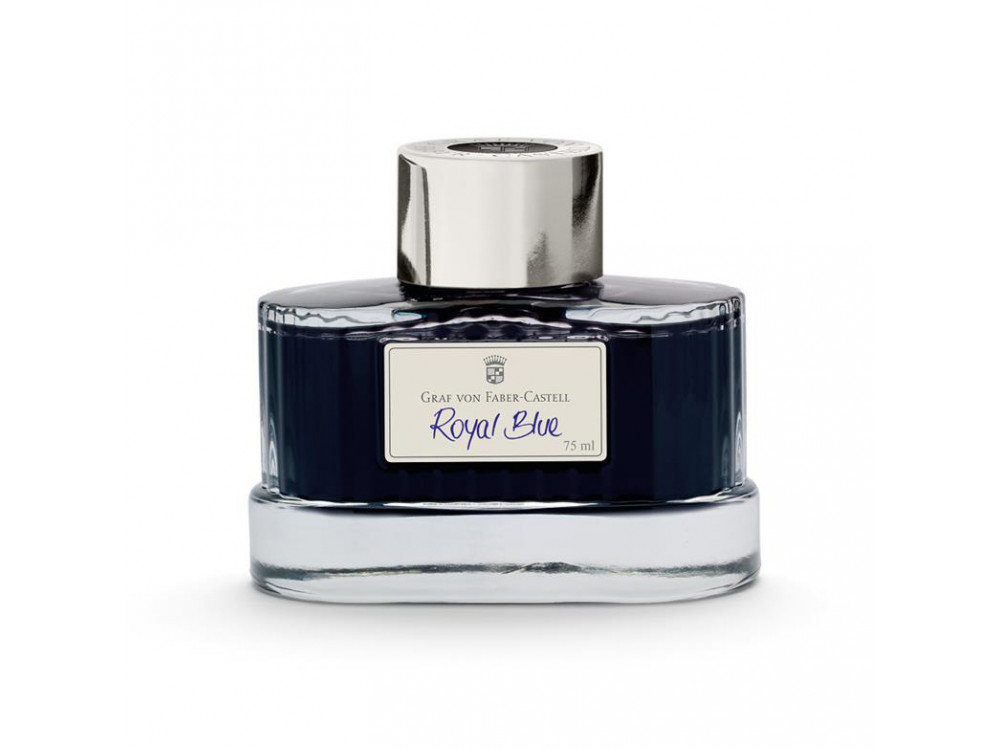 Calligraphy ink - Graf Von Faber-Castell - Royal Blue, 75 ml