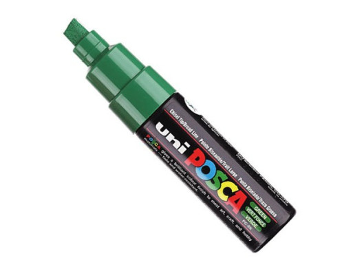 Marker Posca PC-8K - Uni - zielony, green