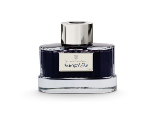 Calligraphy ink - Graf Von Faber-Castell - Midnight Blue, 75 ml