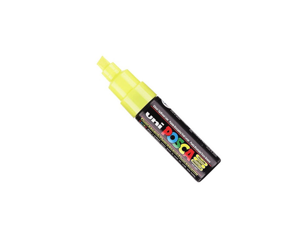 Marker Posca PC-8K - Uni - żółty, yellow