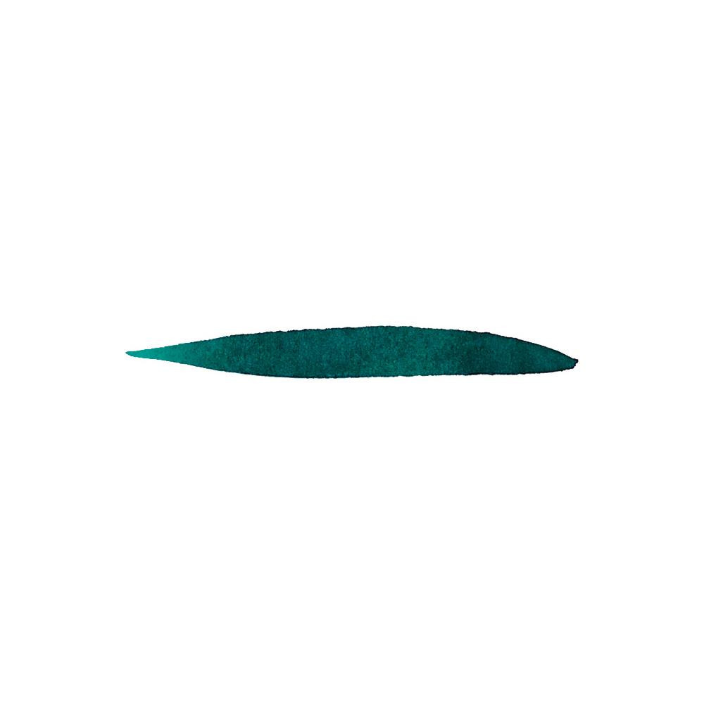 Atrament permanentny - Graf Von Faber-Castell - Deep Sea Green, 75 ml