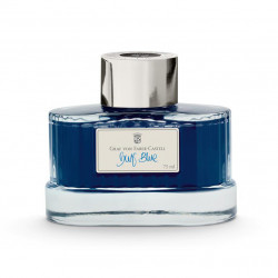 Atrament permanentny - Graf Von Faber-Castell - Gulf Blue, 75 ml