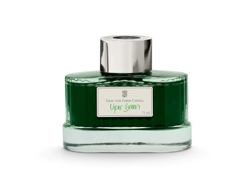 Permanent calligraphy ink - Graf Von Faber-Castell - Viper Green, 75 ml
