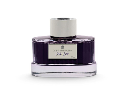 Permanent calligraphy ink - Graf Von Faber-Castell - Violet Blue, 75 ml