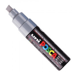 Paint Posca Marker PC-8K - Uni - grey