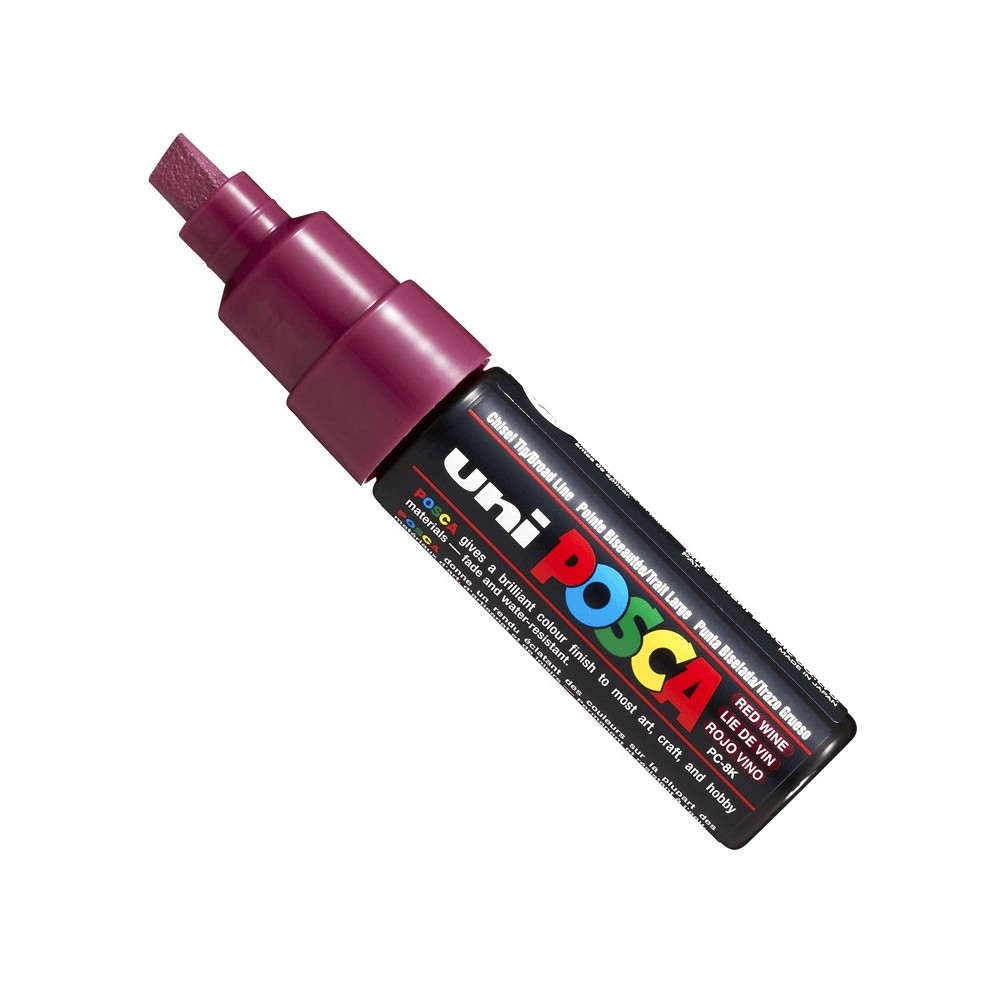 Paint Posca Marker PC-8K - Uni - red wine