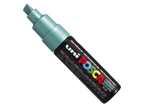 Marker Posca PC-8K - Uni - zielony, metallic green
