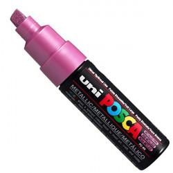 Marker UNI POSCA PC-8K - Metallic Pink