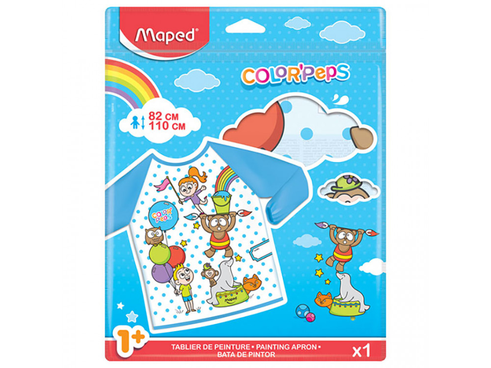 Color'Peps protective painting apron for kids - Maped - 82-110 cm