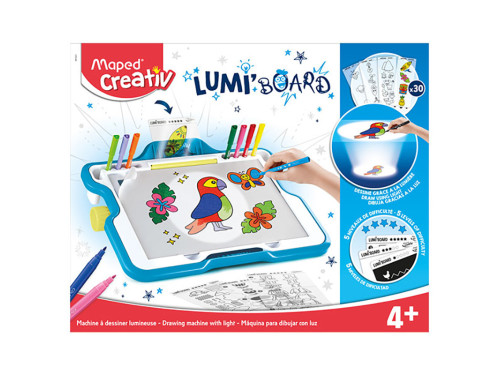 Tablica podświetlana Lumi Board Creativ dla dzieci - Maped