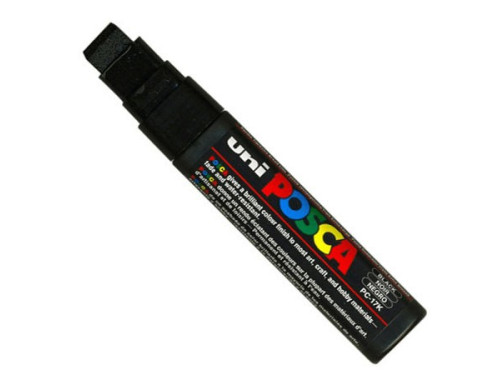 Uni Posca Paint Marker Pen PC-17K - Black