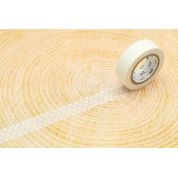 Taśma papierowa washi - MT Masking Tape  - Dot White, 7 m