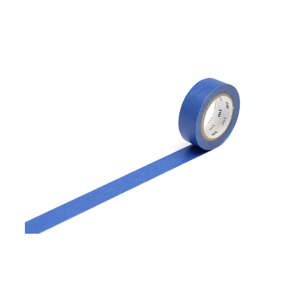 Washi tape - MT Masking Tape - Bleu Nuit Ruri, 7 m