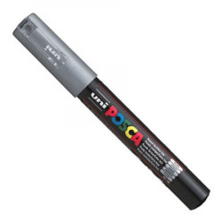 Uni Posca Paint Marker Pen PC-1M - Silver