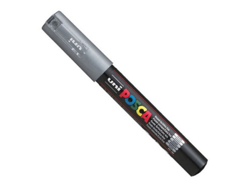 Uni Posca Paint Marker Pen PC-1M - Silver
