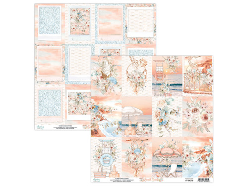 Scrapbooking paper 30,5 x 30,5 cm - Mintay - Sunset Beach 06