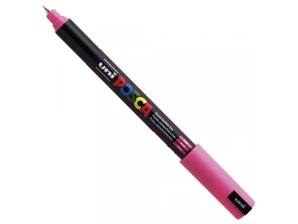 Marker Posca PC-1MR - Uni - różowy, pink