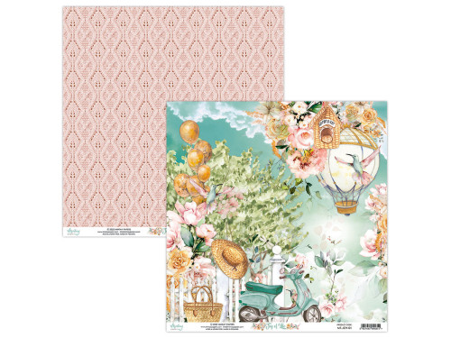 Papier do scrapbookingu 30,5 x 30,5 cm - Mintay - Joy of Life 01